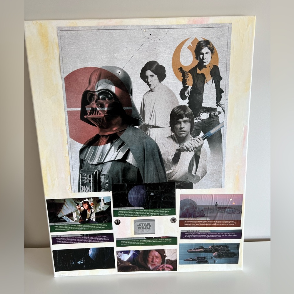 Star Wars A New Hope collage